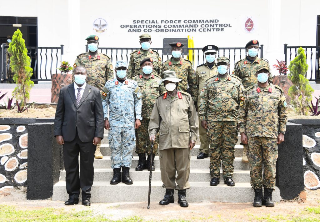 President Museveni Commissions SFC Operations Command Control And Coordination Centre