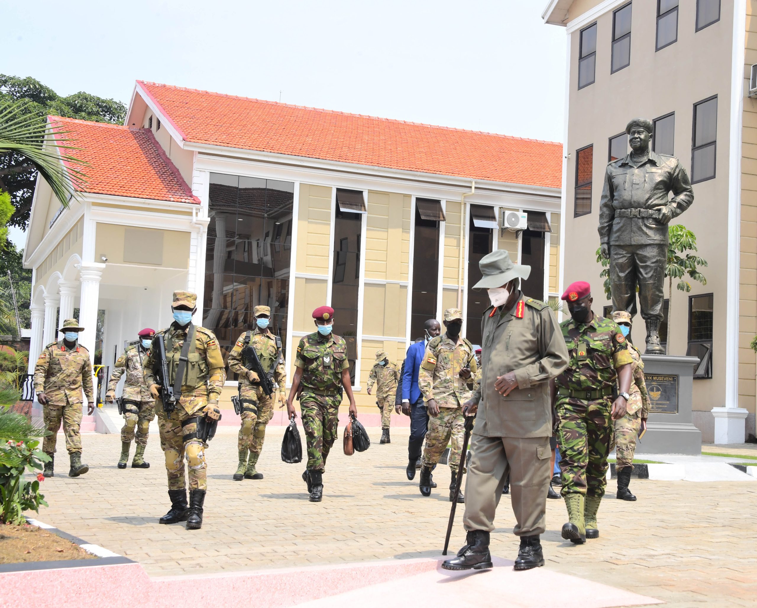 President Museveni Commissions SFC Operations Command Control And Coordination Centre