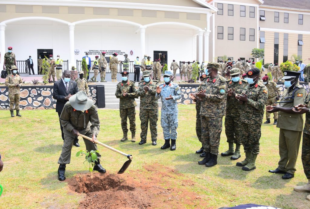 President Museveni Commissions SFC Operations Command Control And Coordination Centre