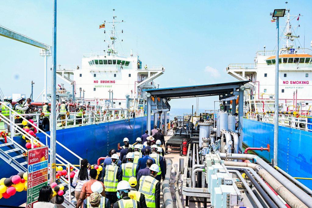President Museveni Launches Lake Victoria Logistics Facility To Optimize Oil Transportation From Kenya To Uganda