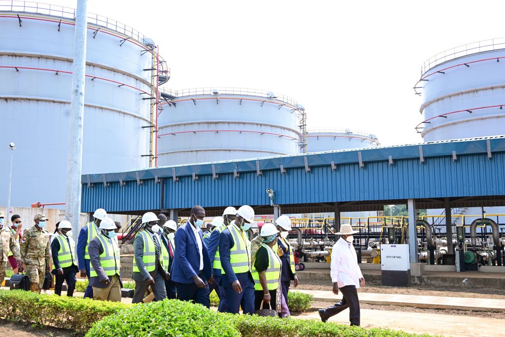 President Museveni Launches Lake Victoria Logistics Facility To Optimize Oil Transportation From Kenya To Uganda