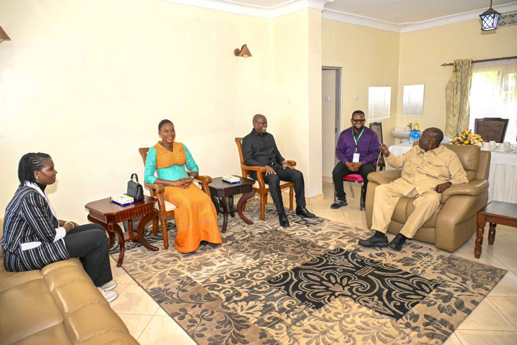 President of Gabon in Gulu to benchmark on agricultural development programs with a particular interest in wealth creation