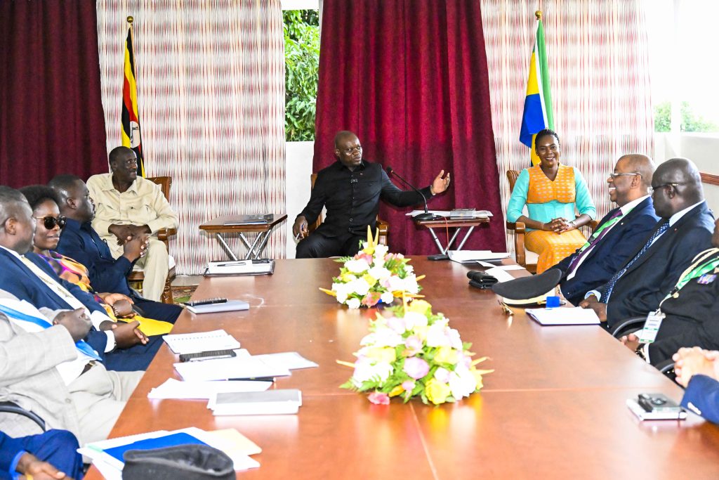 President of Gabon in Gulu to benchmark on agricultural development programs with a particular interest in wealth creation