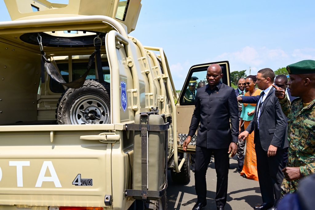 Gabonese President H.E Brice Clotaire Oligui Nguema Visits Industries In Uganda 