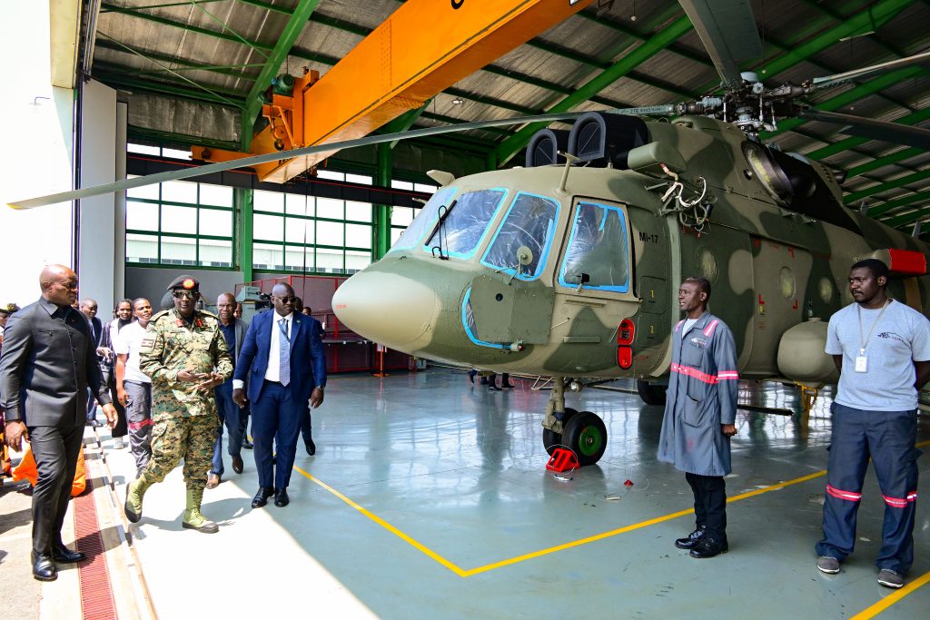 Gabonese President H.E Brice Clotaire Oligui Nguema Visits Industries In Uganda