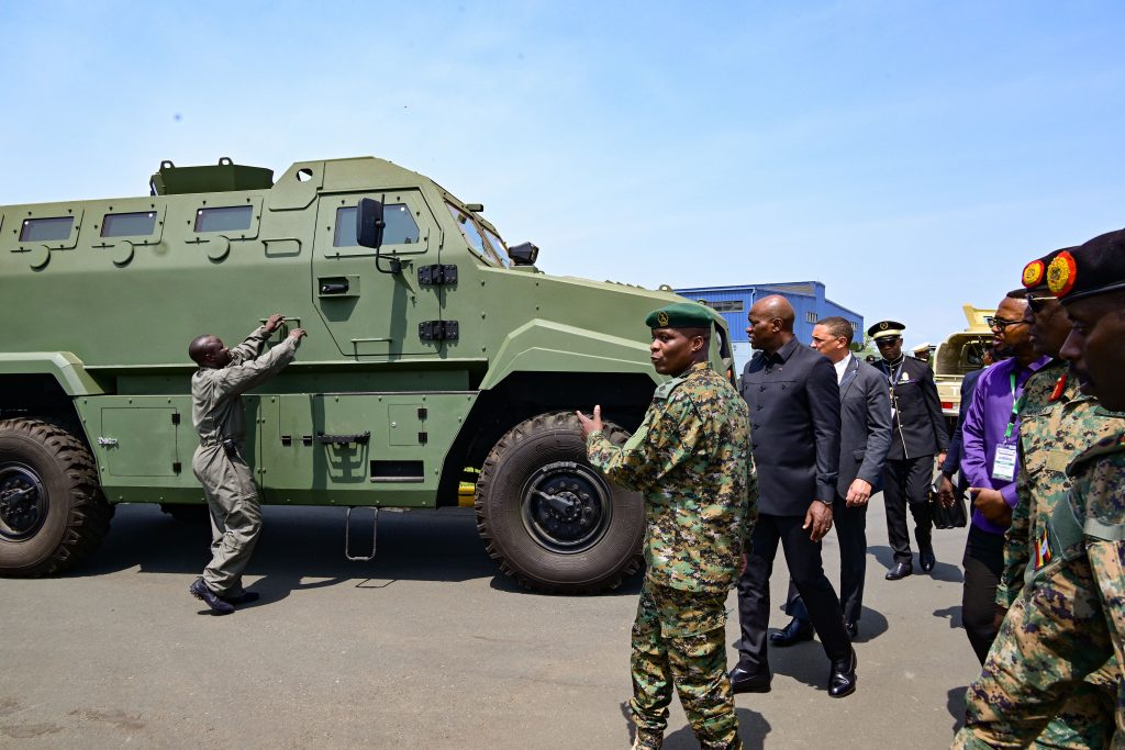 Gabonese President H.E Brice Clotaire Oligui Nguema Visits Industries In Uganda 