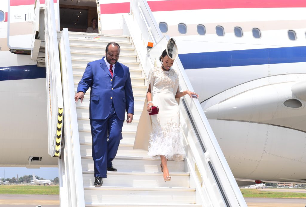 King Mswati visits Uganda