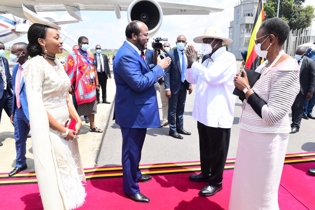 King Mswati visits Uganda