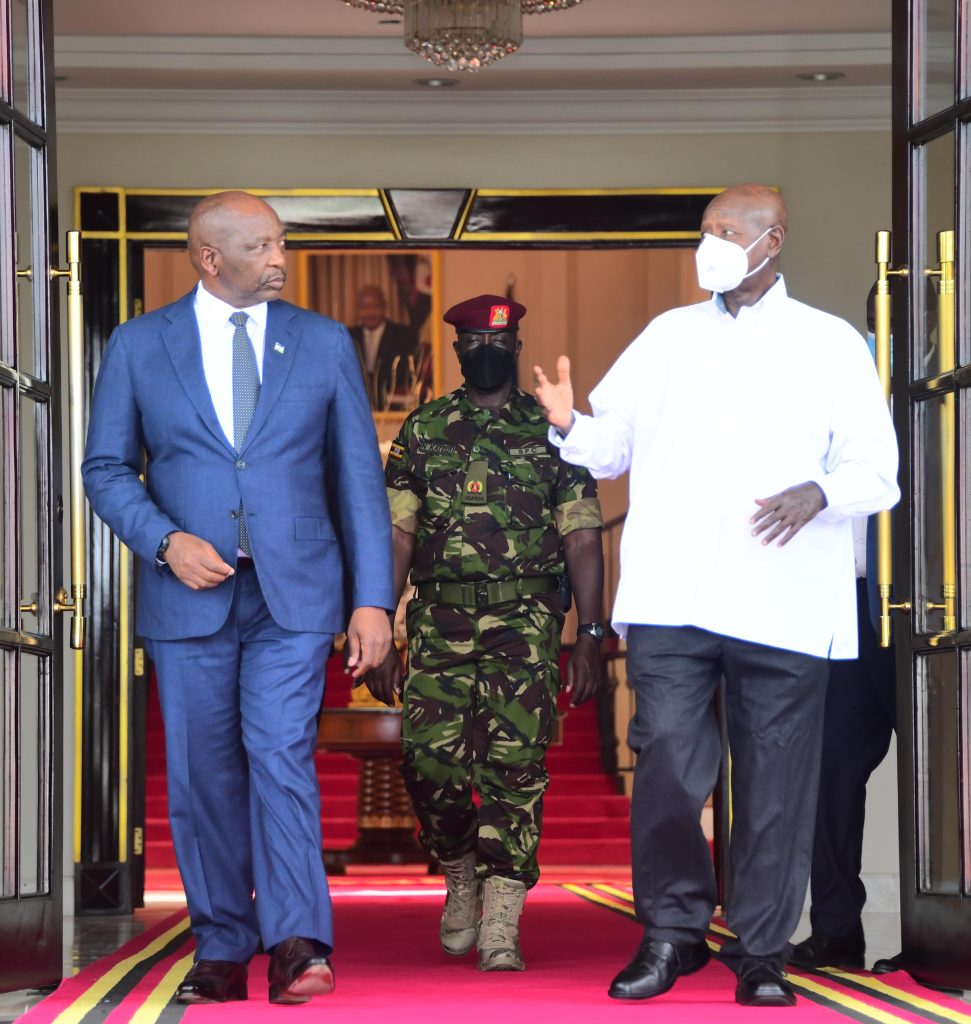 President Museveni Hosts Lesotho’s Prime Minister 