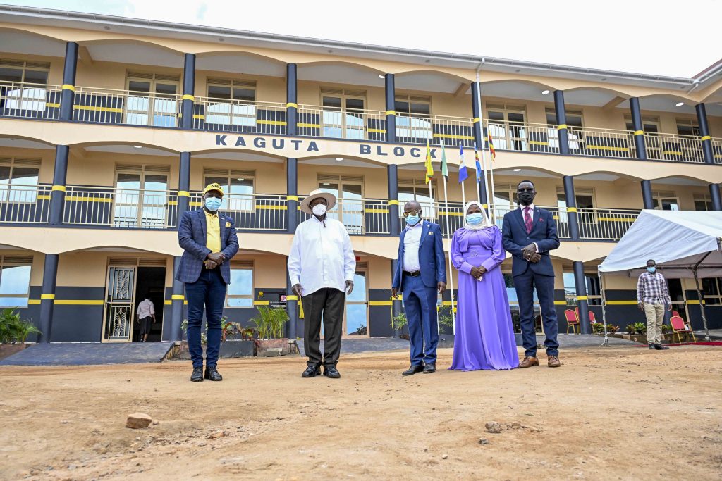 President Museveni Commissions Kaguta Building