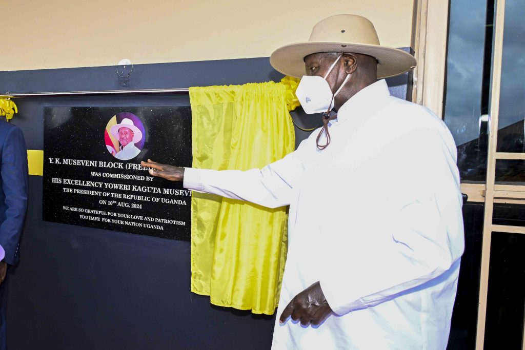 President Museveni Commissions Kaguta Building