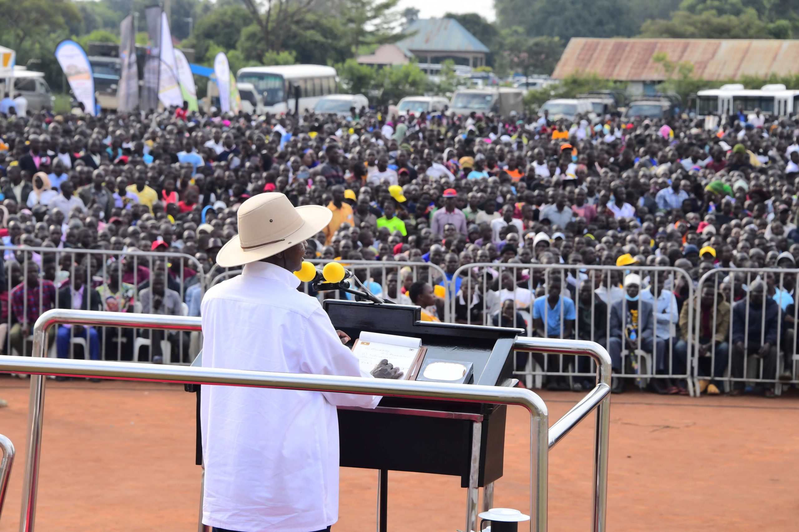 President Museveni In Butebo