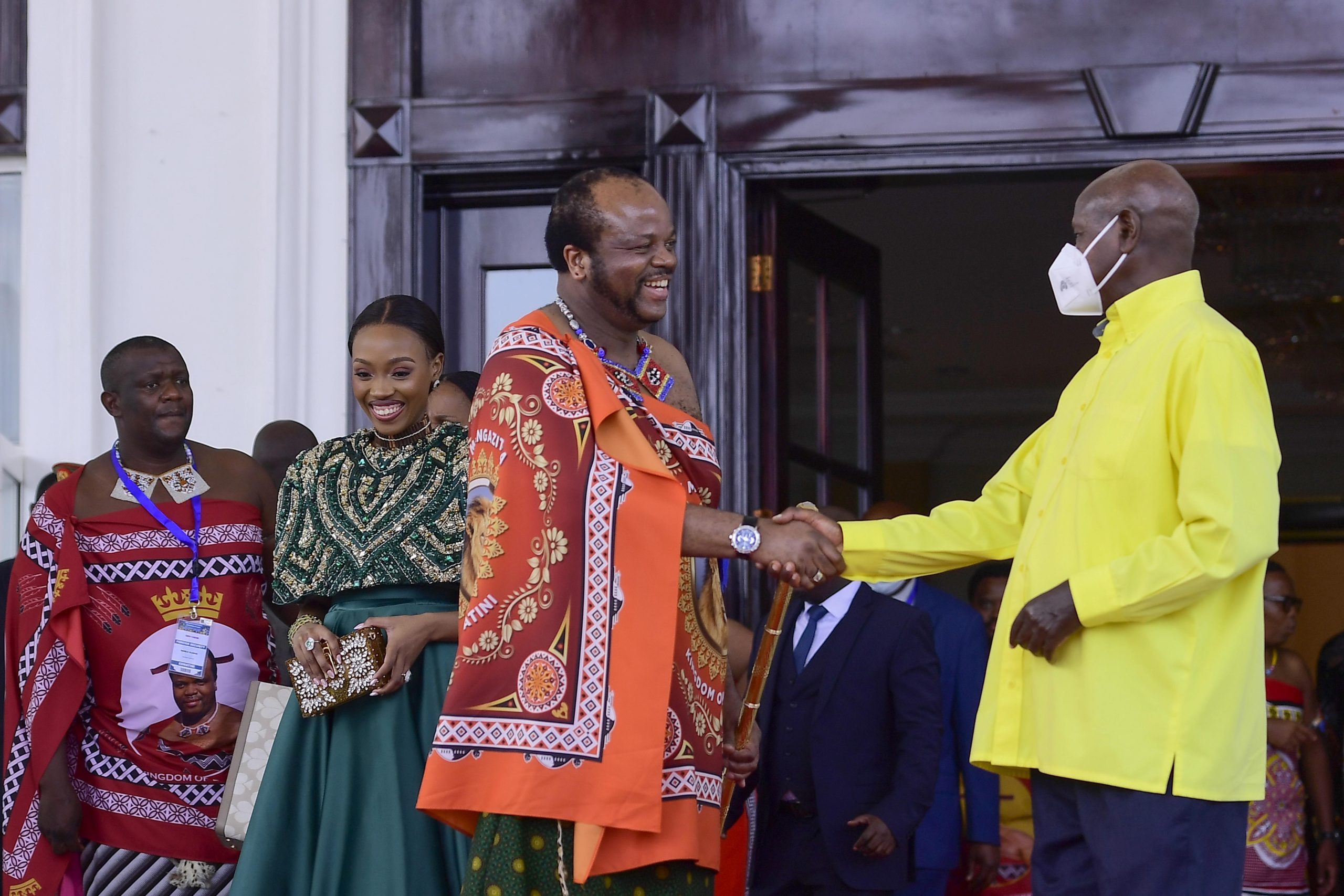 President Museveni Bids Farewell To King Mswati III After State Visit ...