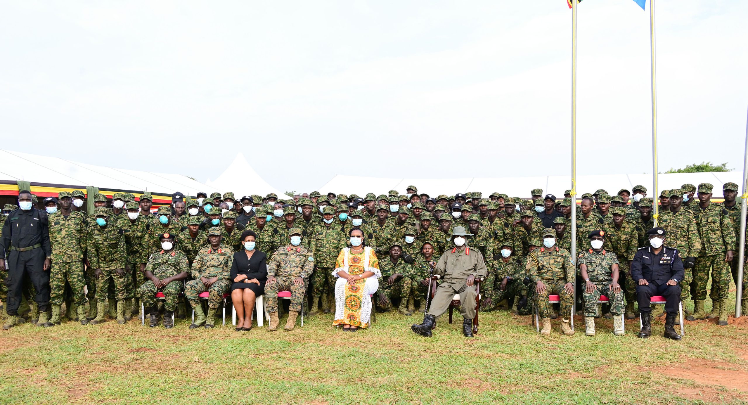 UPDF Passout of 298 Counter Terrorism Warriors