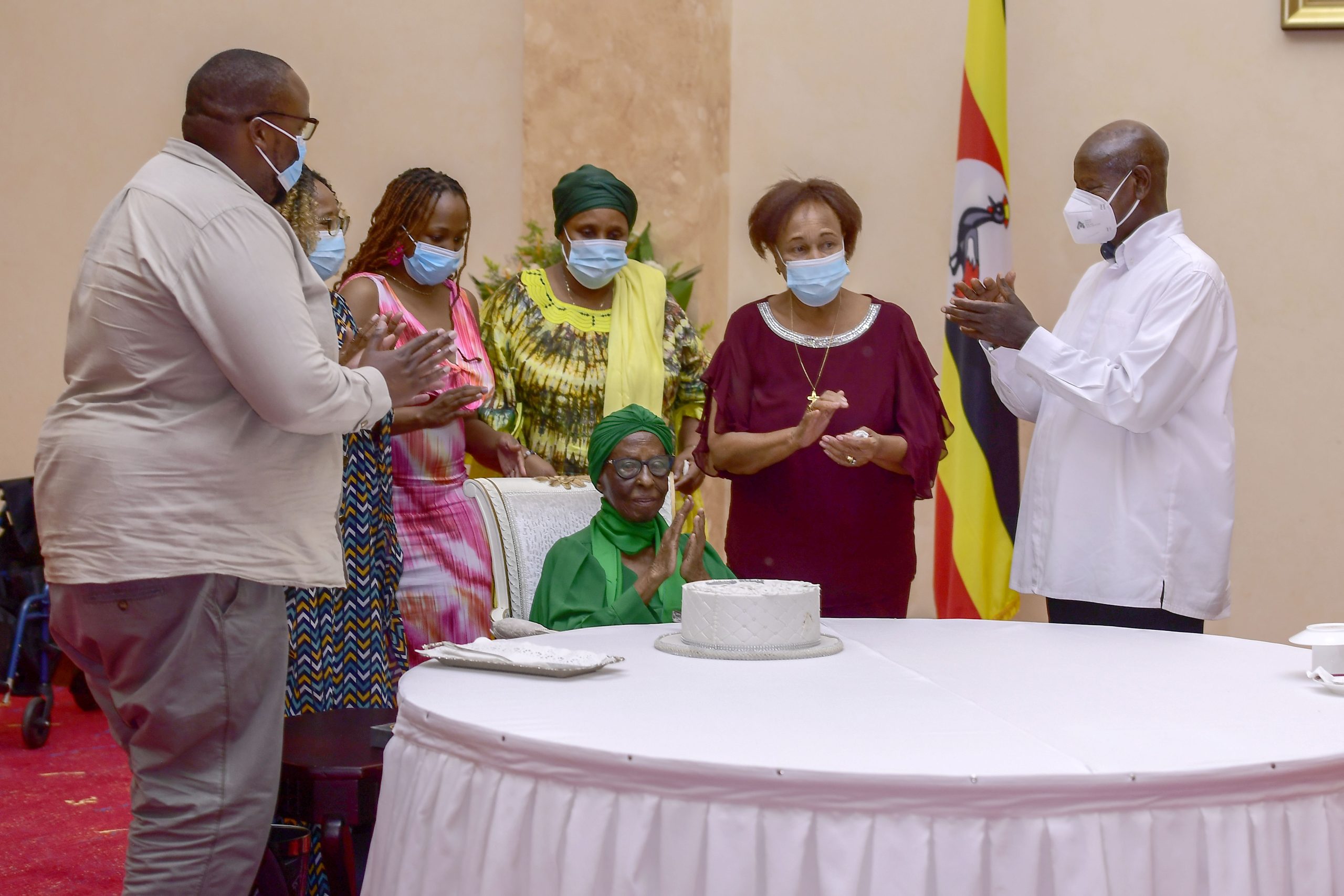 President Museveni Celebrates 99th Birthday Of Maama Mutahagarwa