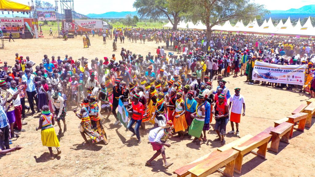 President Museveni At The 9th Karamoja Cultural Festival