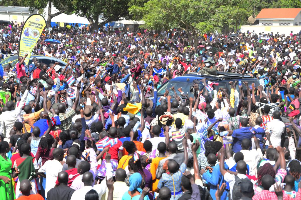 President Museveni At Universal Apostles Fellowship Church of Righteousness in Kaliro