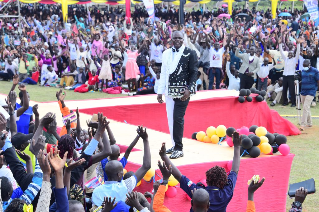 President Museveni At Universal Apostles Fellowship Church of Righteousness in Kaliro