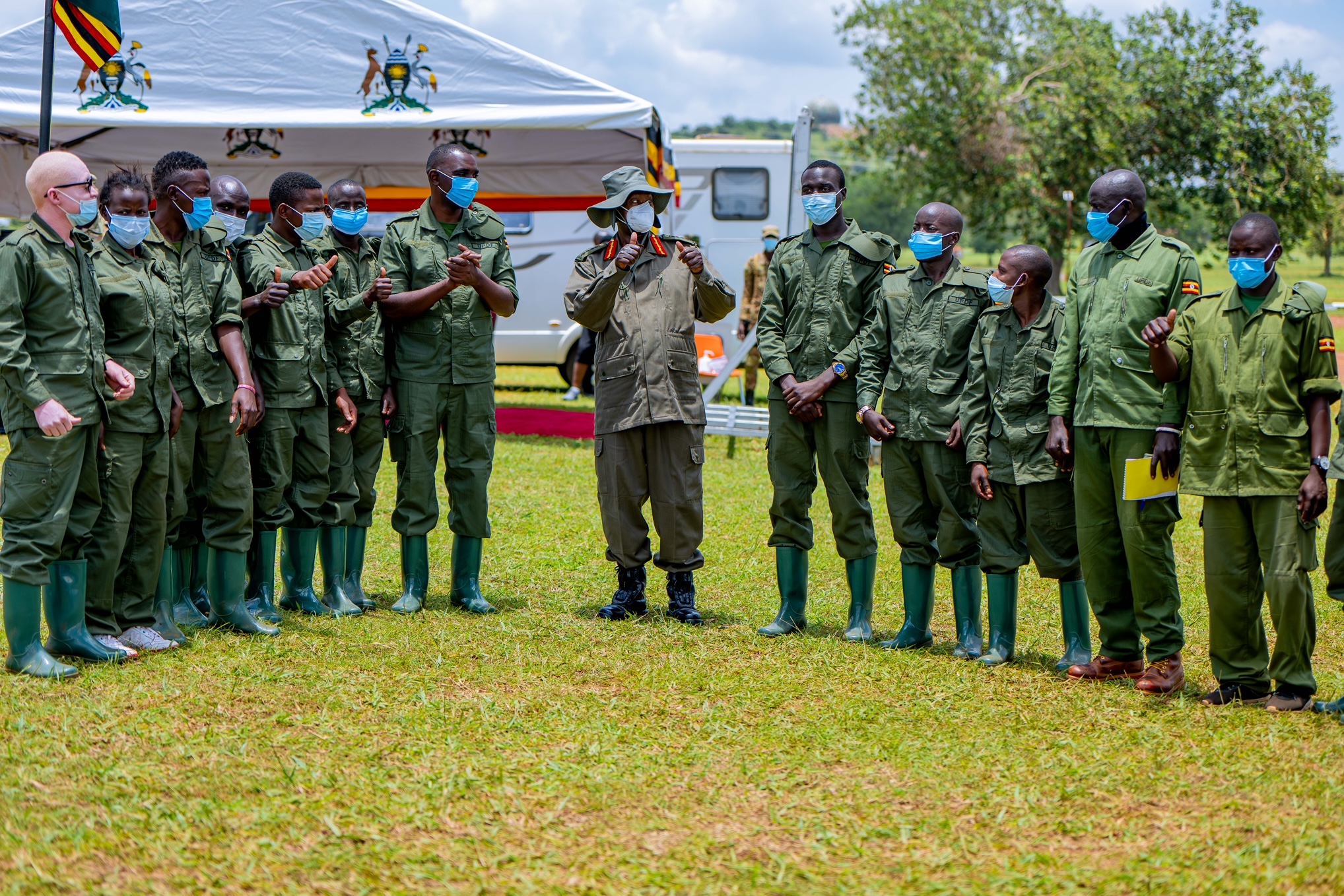 President Museveni Passes Out 1001 Local Government Leaders at NALI Kyankwanzi