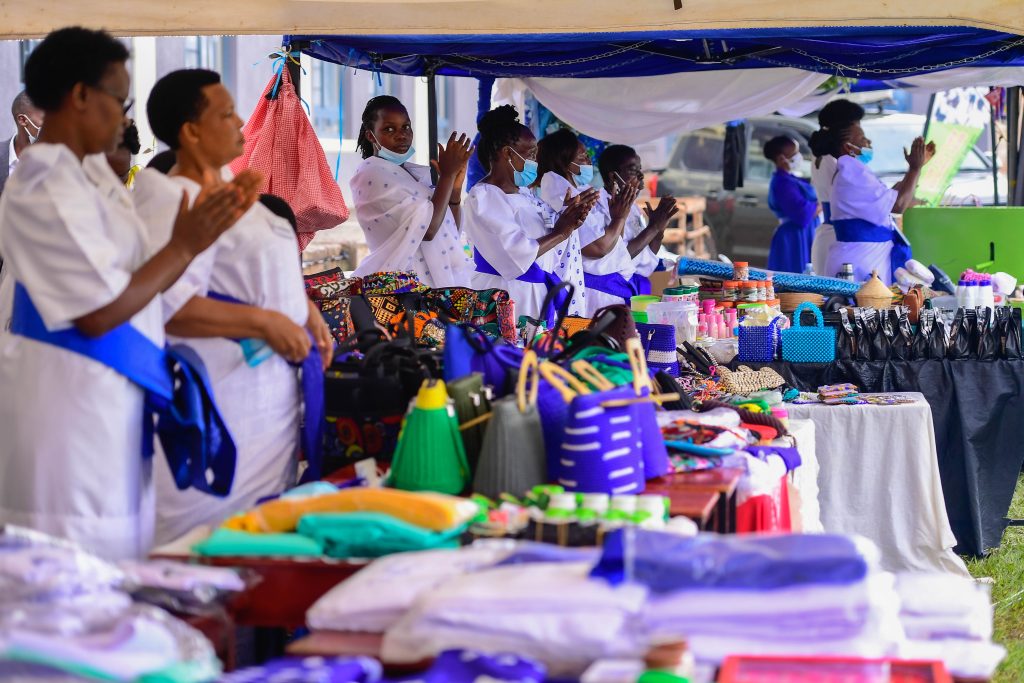 President Museveni and Maama Janet Museveni officiate at the closing ceremony of the Mothers Union conference of Buganda in Luwero district on 1st Sept 2024