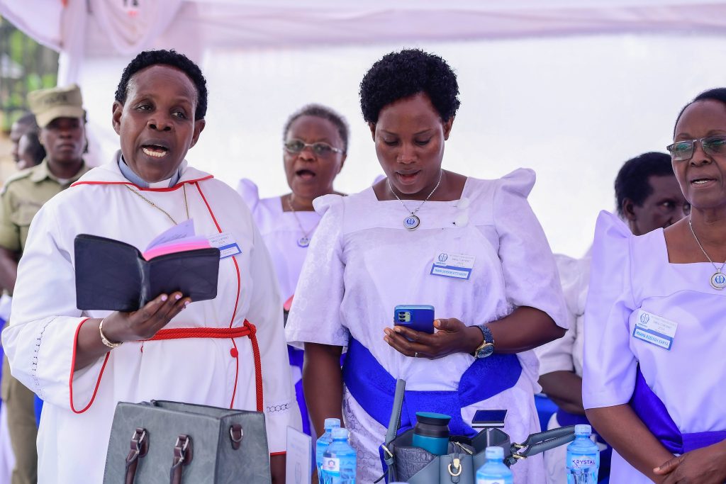 President Museveni and Maama Janet Museveni officiate at the closing ceremony of the Mothers Union conference of Buganda in Luwero district on 1st Sept 2024