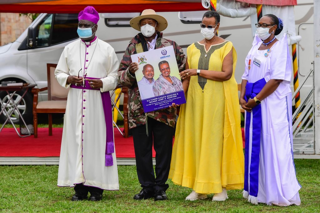 President Museveni and Maama Janet Museveni officiate at the closing ceremony of the Mothers Union conference of Buganda in Luwero district on 1st Sept 2024