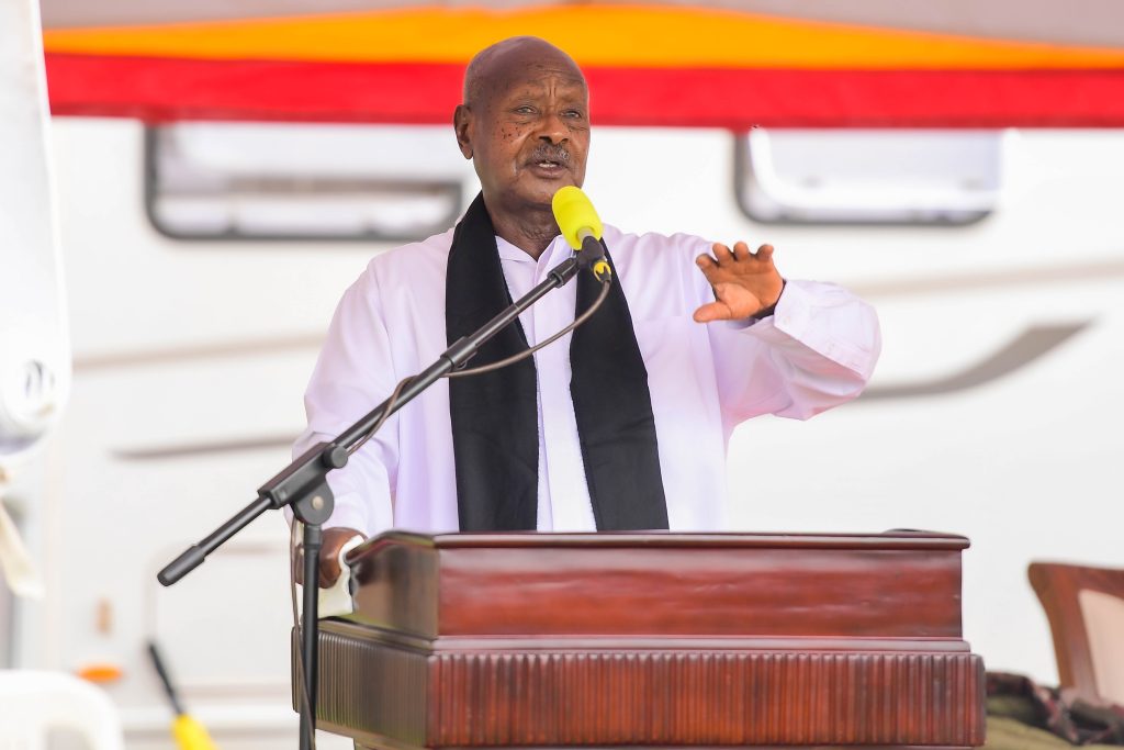 President Museveni and Maama Janet Museveni officiate at the closing ceremony of the Mothers Union conference of Buganda in Luwero district on 1st Sept 2024