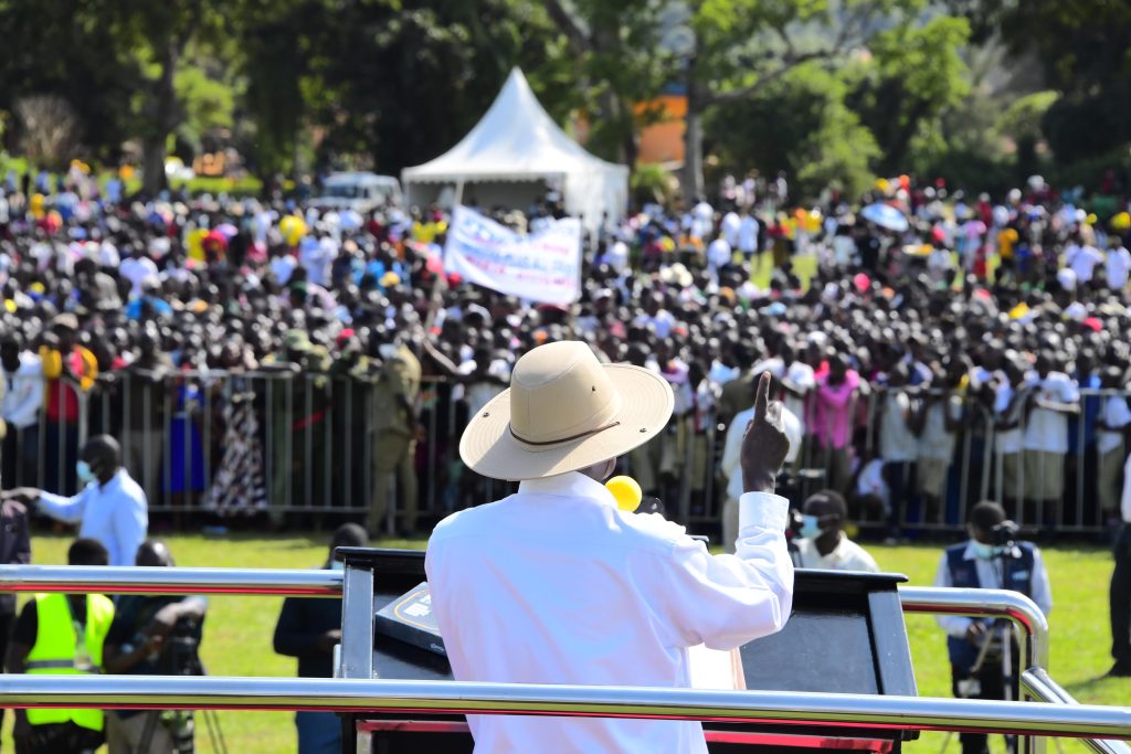 President Museveni at Bunyoro Youth Empowerment Symposium Masindi