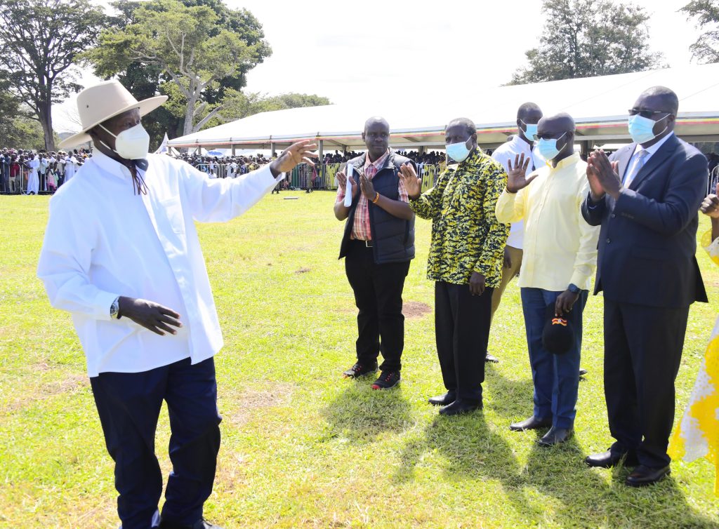 President Museveni at Bunyoro Youth Empowerment Symposium Masindi