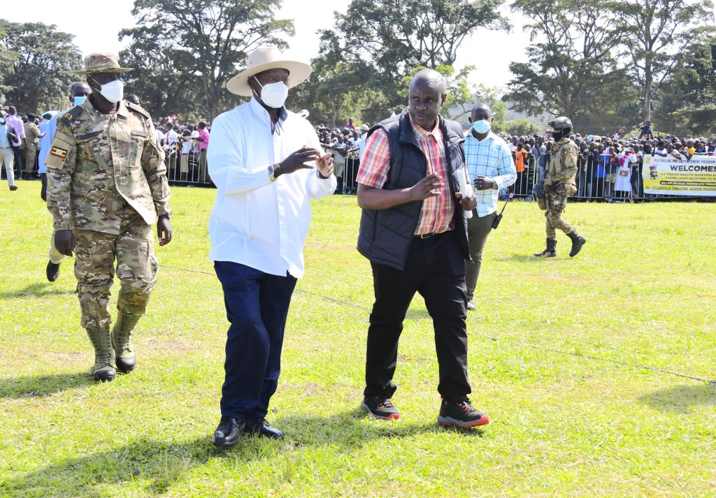 President Museveni at Bunyoro Youth Empowerment Symposium Masindi