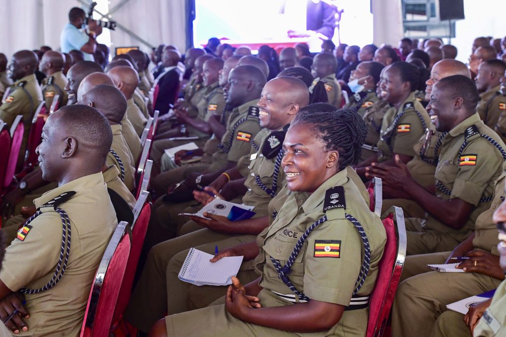 President Museveni at the closing ceremony of Police CID and ODPP Coordination meeting - CID Headquarters in Kibuli - 5th Sept 2024