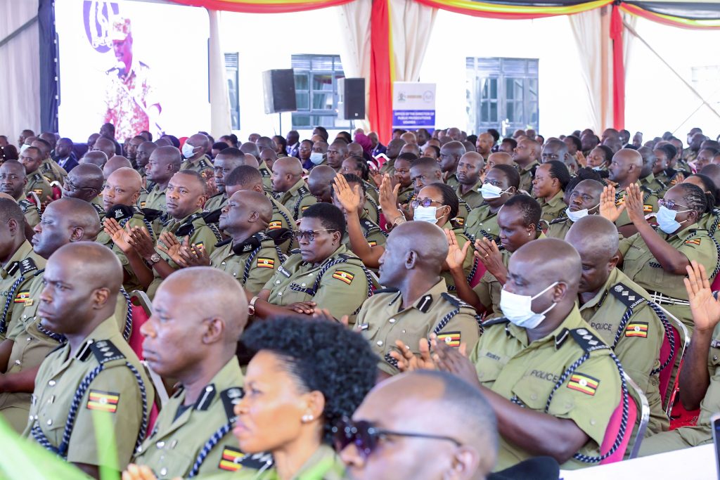 President Museveni at the closing ceremony of Police CID and ODPP Coordination meeting - CID Headquarters in Kibuli - 5th Sept 2024