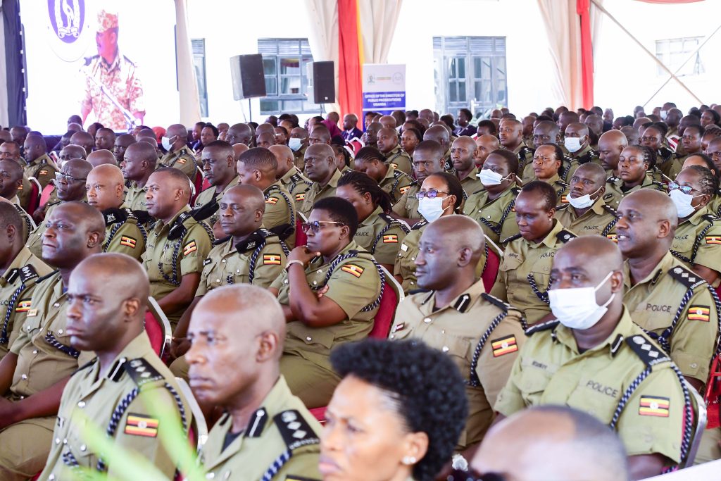 President Museveni at the closing ceremony of Police CID and ODPP Coordination meeting - CID Headquarters in Kibuli - 5th Sept 2024