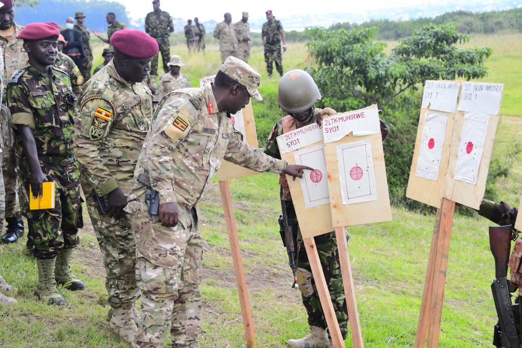 Brig Gen Nyakikuru at SFC Sera Kasenyi VVIPTS-SK