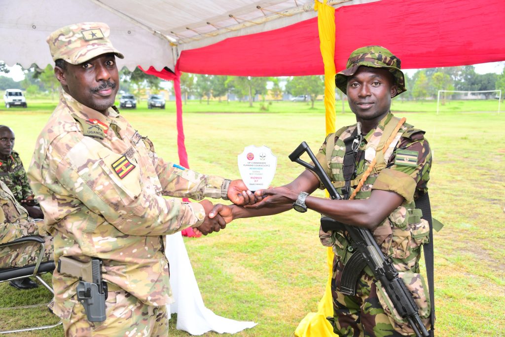 Brig Gen Nyakikuru at SFC Sera Kasenyi VVIPTS-SK