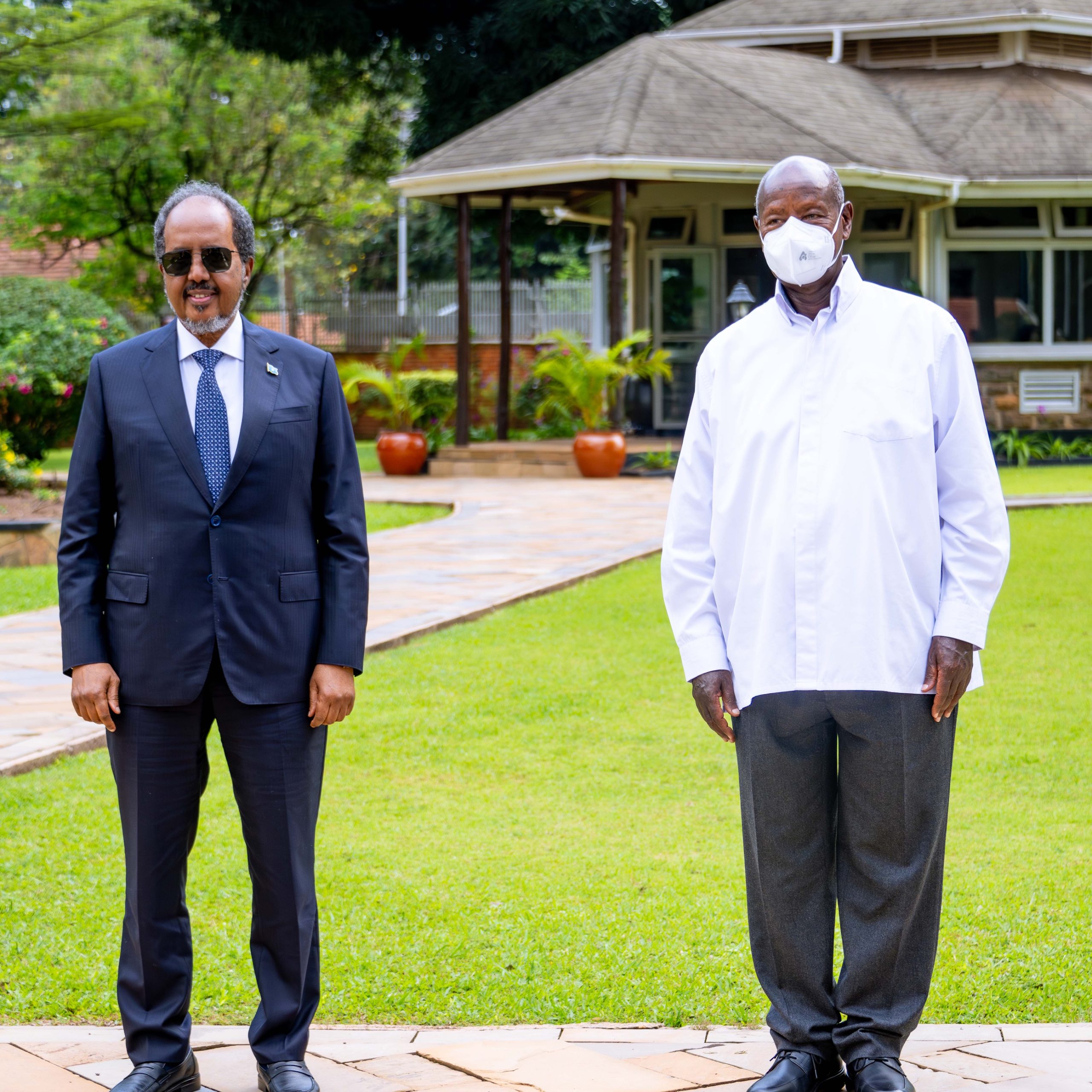 President Museveni And HE Hassan Sheikh Mohamud of Somalia Hold Talks