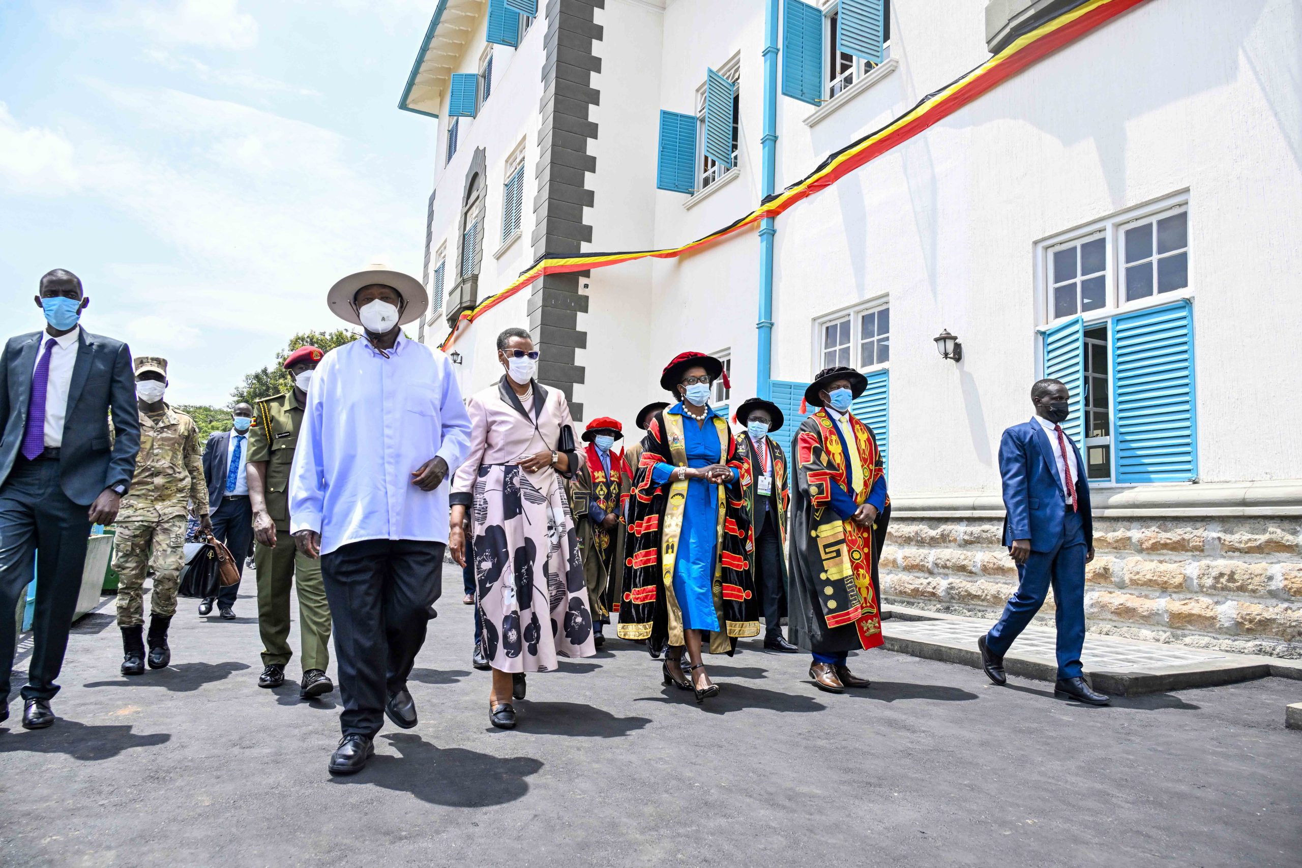 President Museveni Reopens Makerere Universitys Restored Iconic Ivory Tower