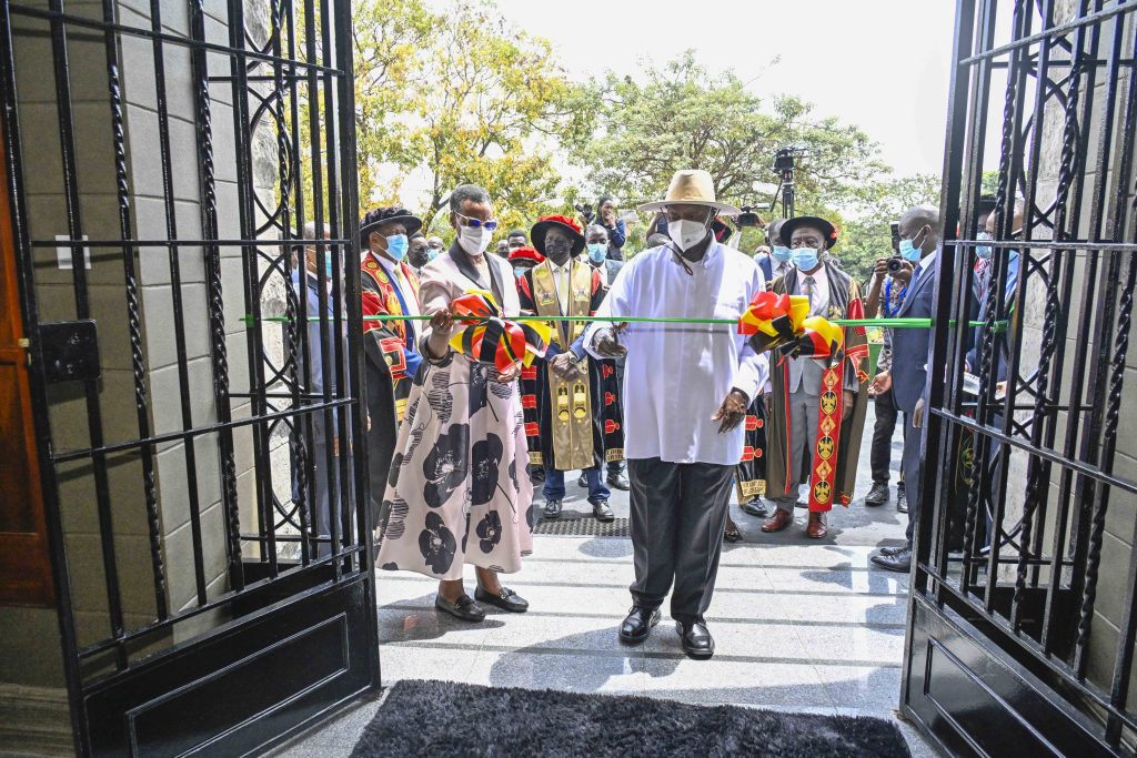 President Museveni Reopens Makerere University's Restored Iconic Ivory Tower