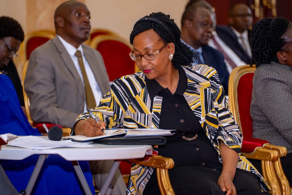 President Museveni on Thursday 17th October, 2024 meeting Permanent Secretaries at State House, Entebbe