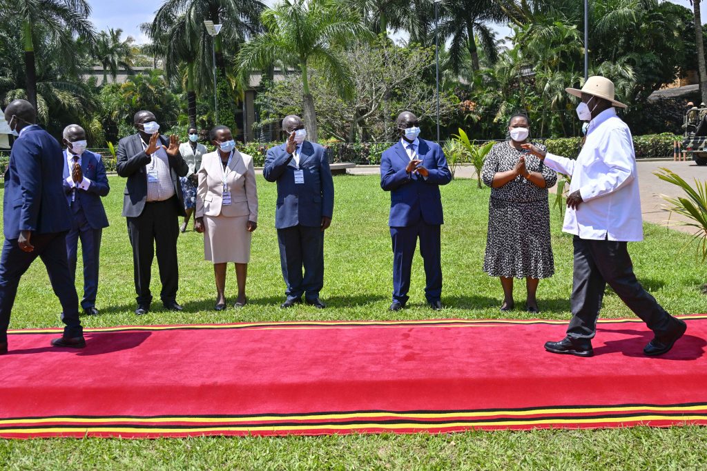 President Museveni opens the AAPAM Roundtable Conference