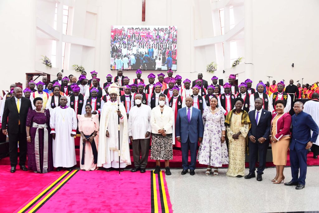 President Museveni Officially Opens New All Saints Cathedral In Nakasero