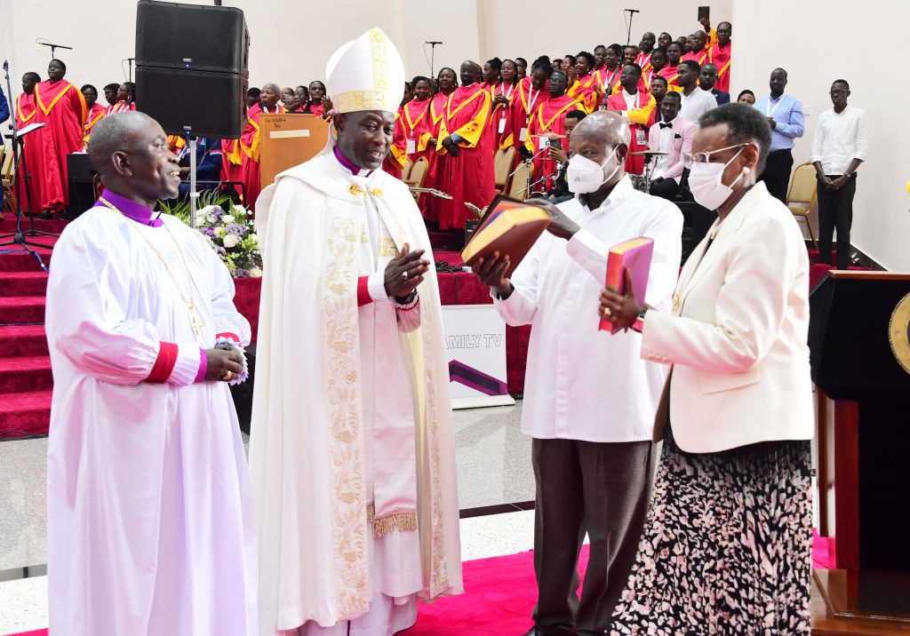 President Museveni Officially Opens New All Saints Cathedral In Nakasero