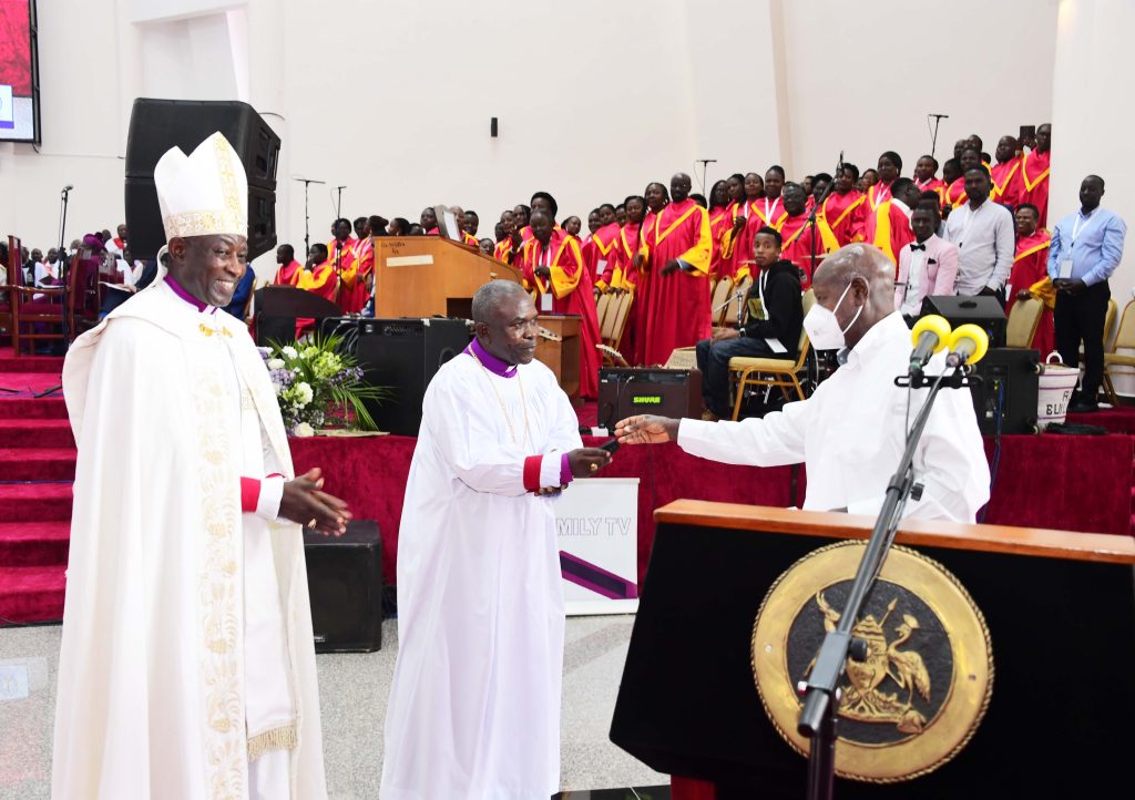 President Museveni Officially Opens New All Saints Cathedral In Nakasero