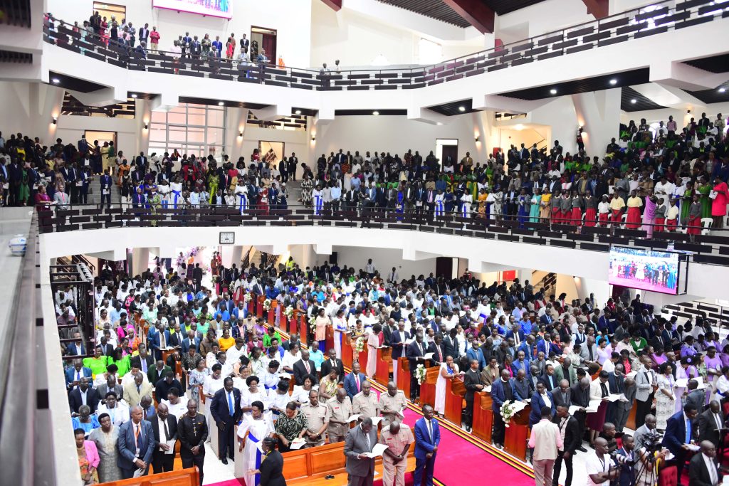 President Museveni Officially Opens New All Saints Cathedral In Nakasero