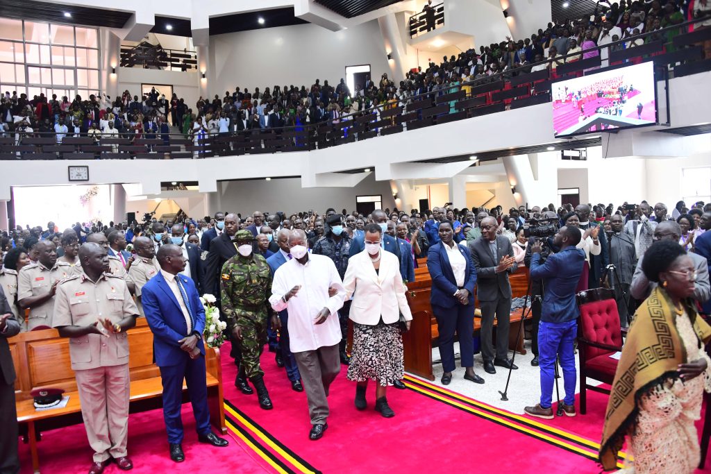 President Museveni Officially Opens New All Saints Cathedral In Nakasero