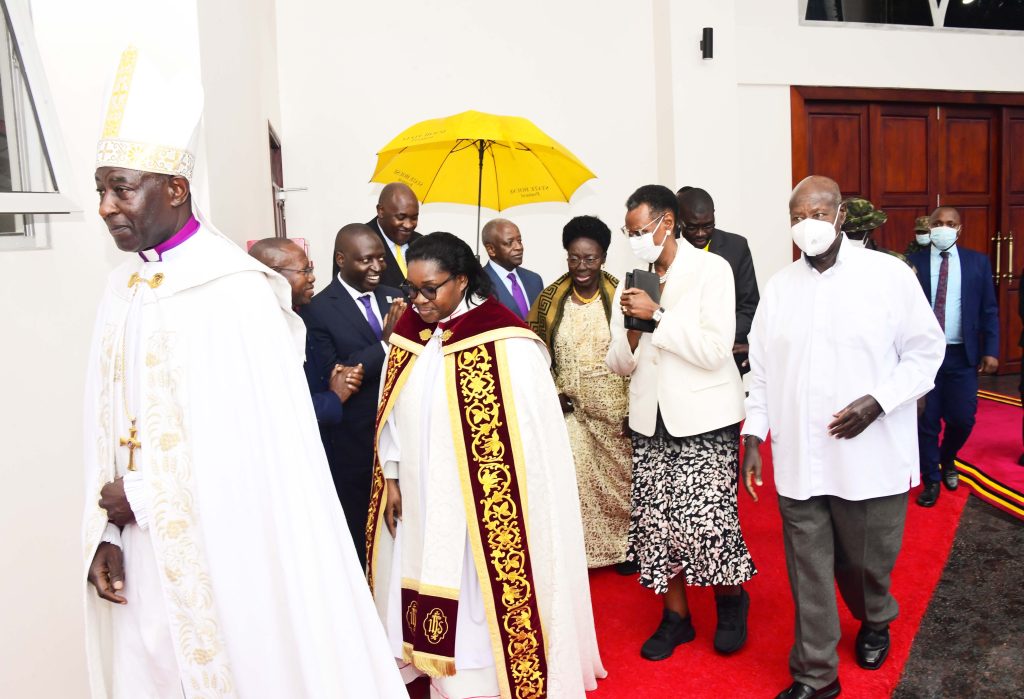 President Museveni Officially Opens New All Saints Cathedral In Nakasero