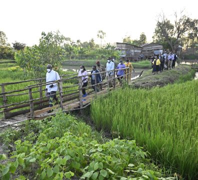 President Museveni Urges Budaka Residents To Pick A Leaf From Successful Farmers In The District