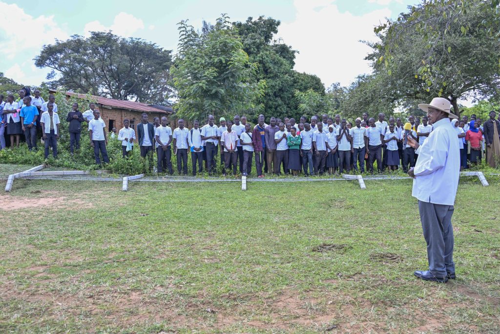 President Museveni on a performance assessment zonal tour in Bukedi Subregion - Nov 2024