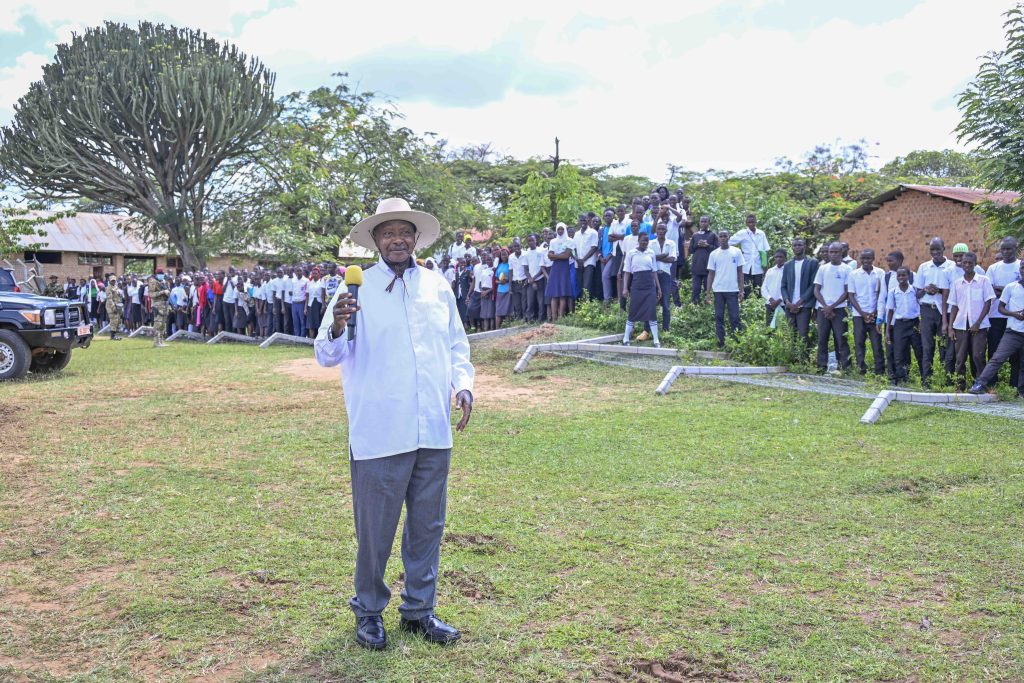 President Museveni on a performance assessment zonal tour in Bukedi Subregion - Nov 2024