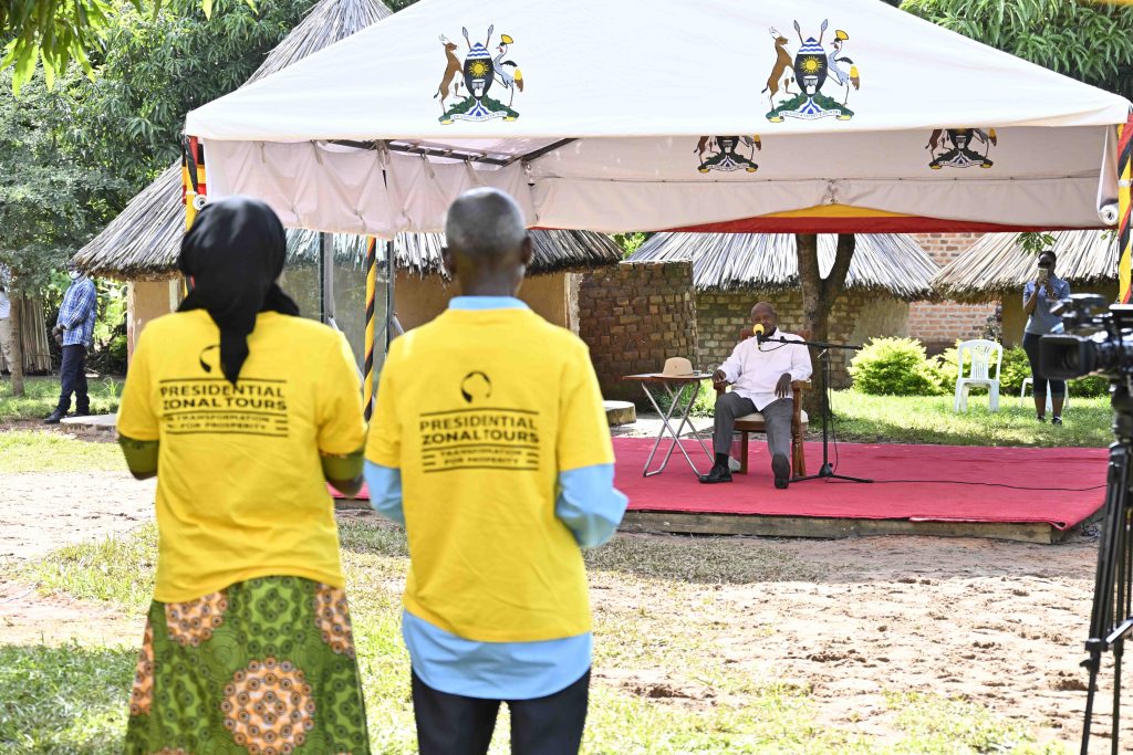 President Museveni on a performance assessment zonal tour in Bukedi Subregion - Nov 2024